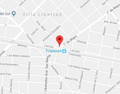 Ubicacion en el mapa